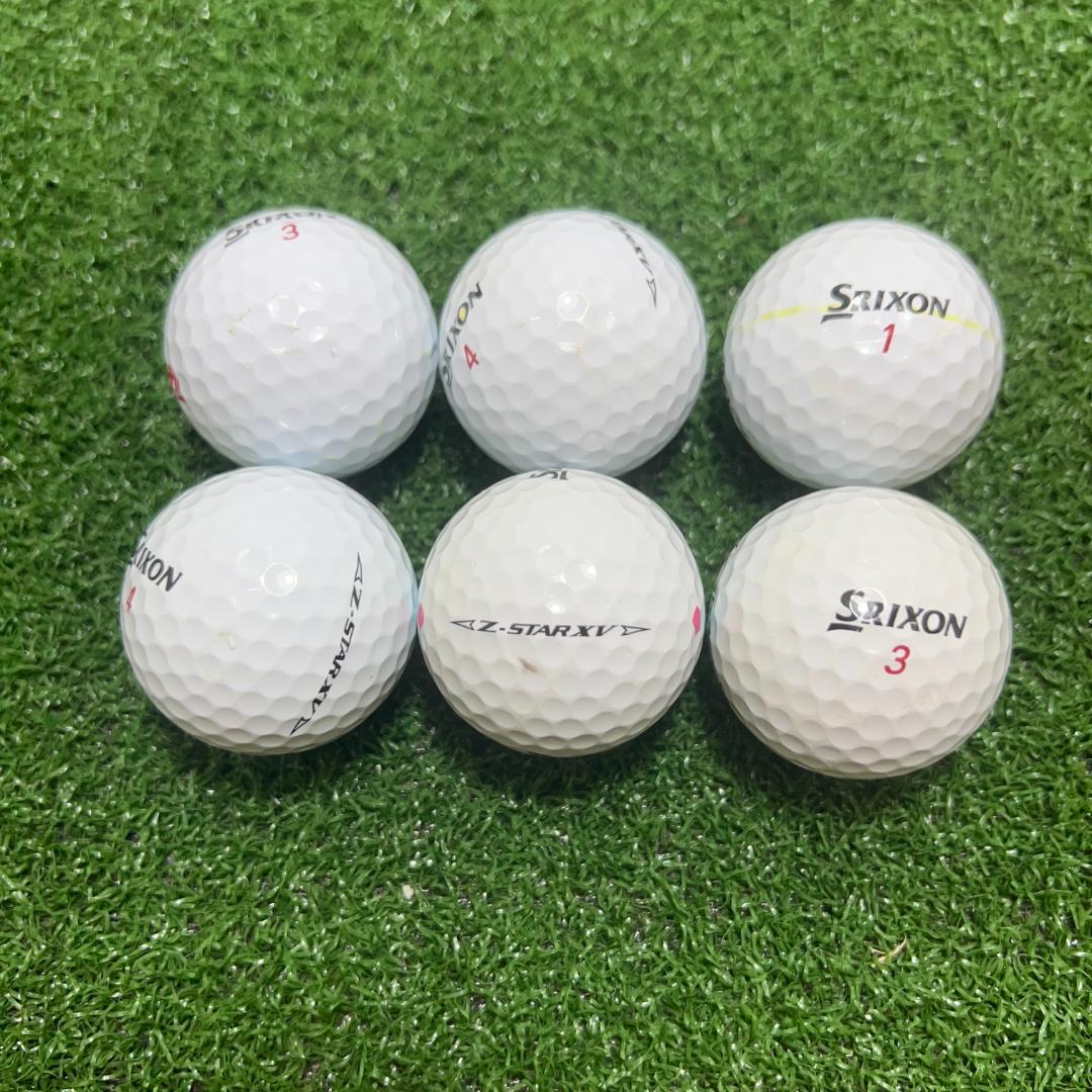 A44】SRIXON Z-STARXV 2023年 白 ロストボール 24球 - メルカリ