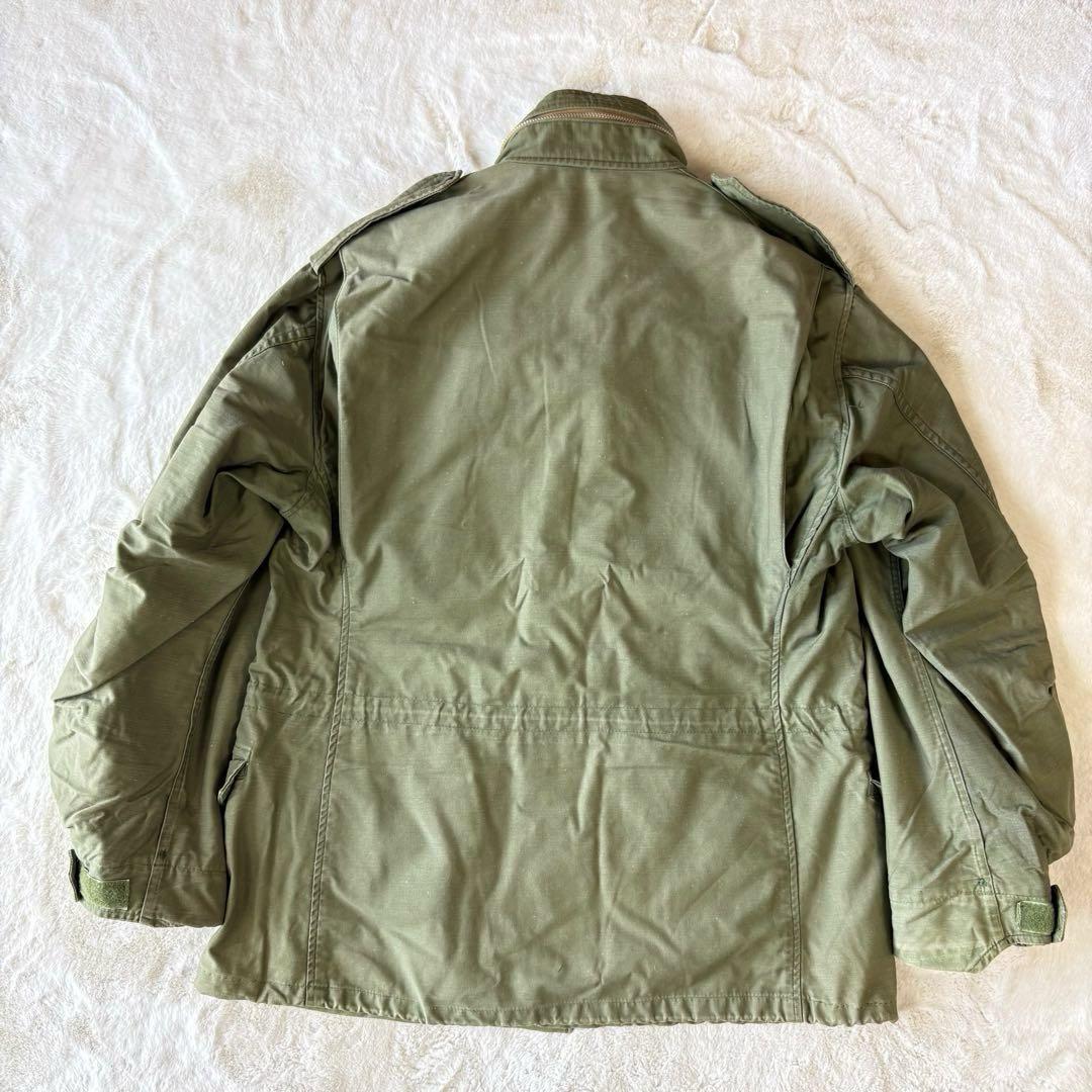 米軍実物　L フィールドジャケット　M65 2nd USA軍放出品　ARMY 緑
