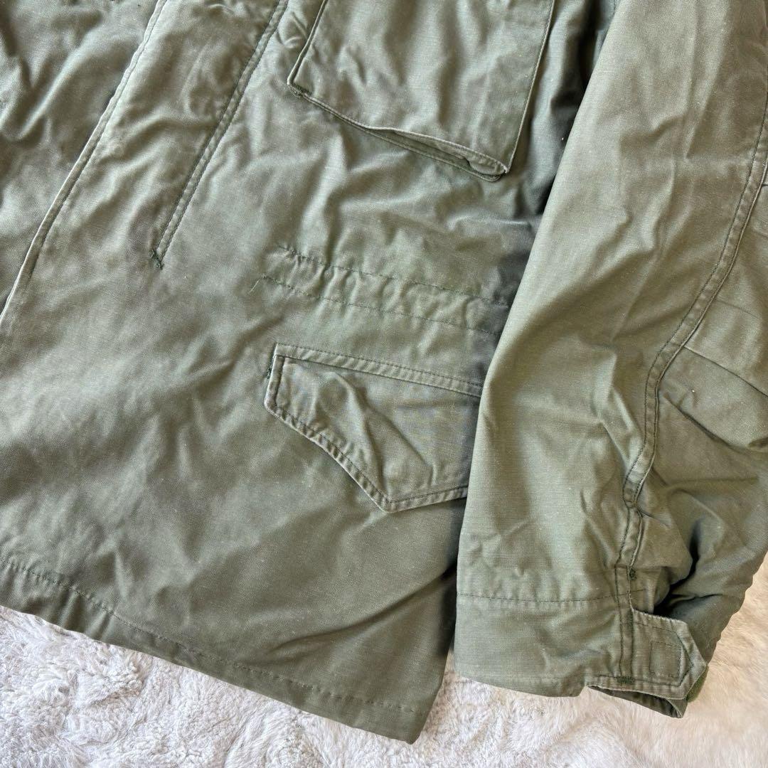 米軍実物　L フィールドジャケット　M65 2nd USA軍放出品　ARMY 緑