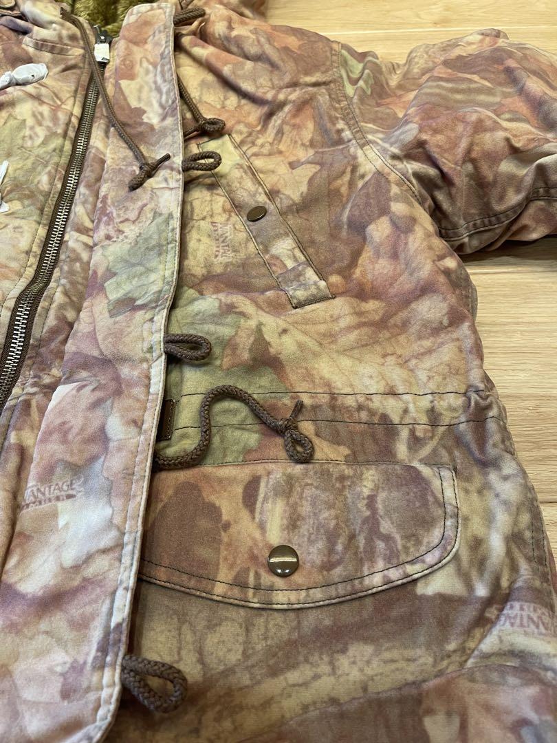 ジャケット・アウター supreme spellout N-3B parka camo S