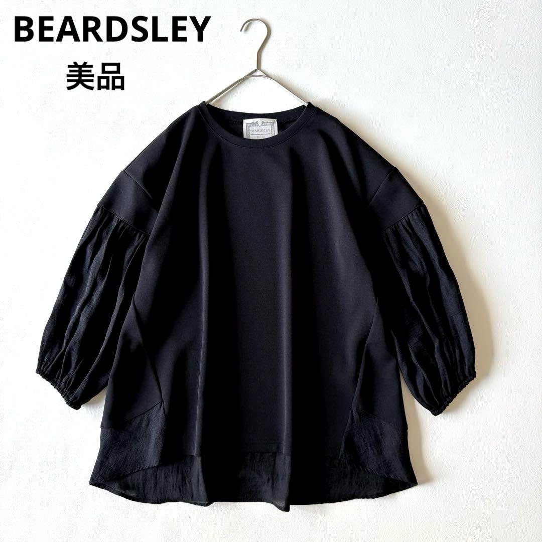 BEARDSLEY 定価1.7 23SS NEWシアーコンビカットソー 黒