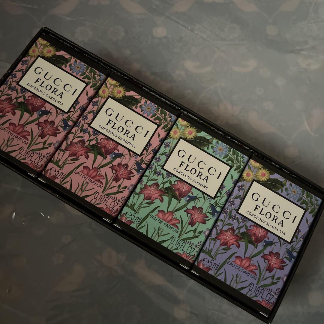 ❤️GUCCI FLORA ミニ香水セット 5ml 3種新品未使用海外製❤️