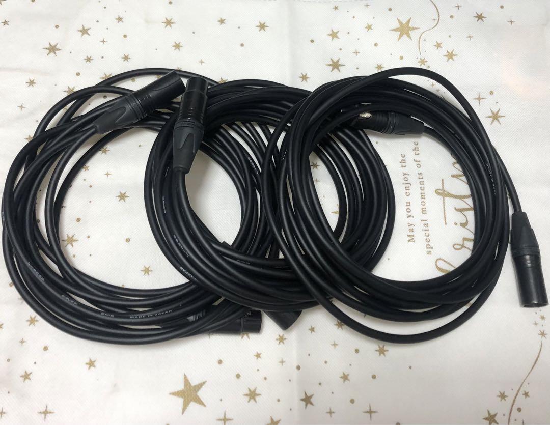 【3本セット】 neutrik CANARE ケーブル L-4E6S