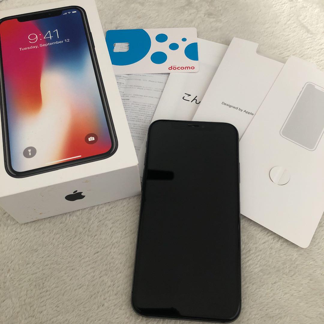 超美品 動作問題なし iPhoneXスペースグレイブラック64GBSIMフリー 超美品 動作問題なし iPhoneXスペースグレイブラック64GBSIMフリー