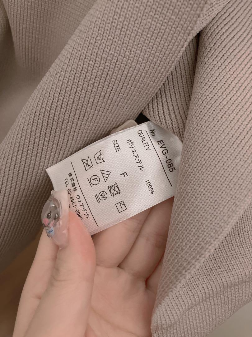 エブリン evelyn ワンピース オフショルリボンワンピース