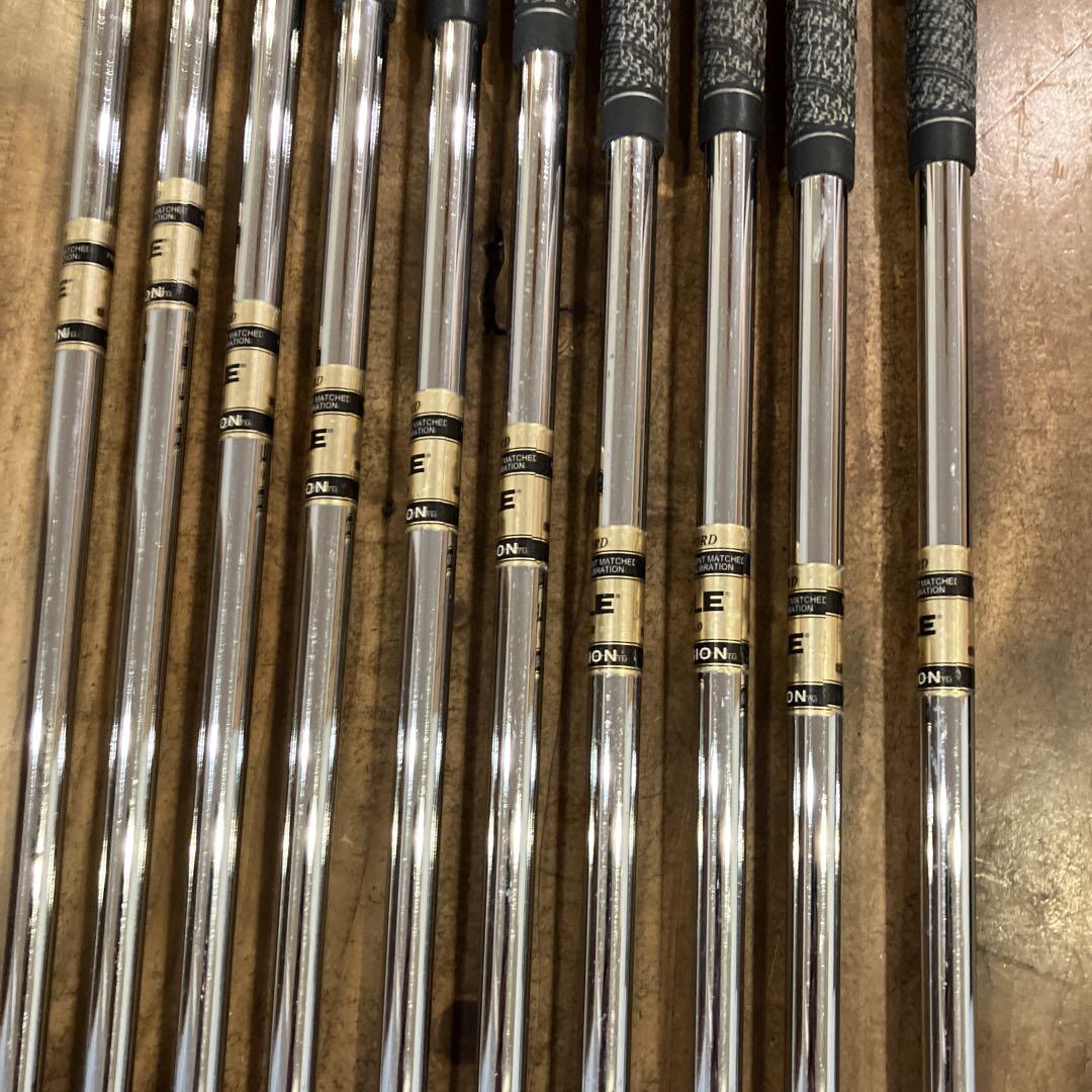 カタナ SWORD 501R #3〜9、ウエッジP+A+Sの10本セット