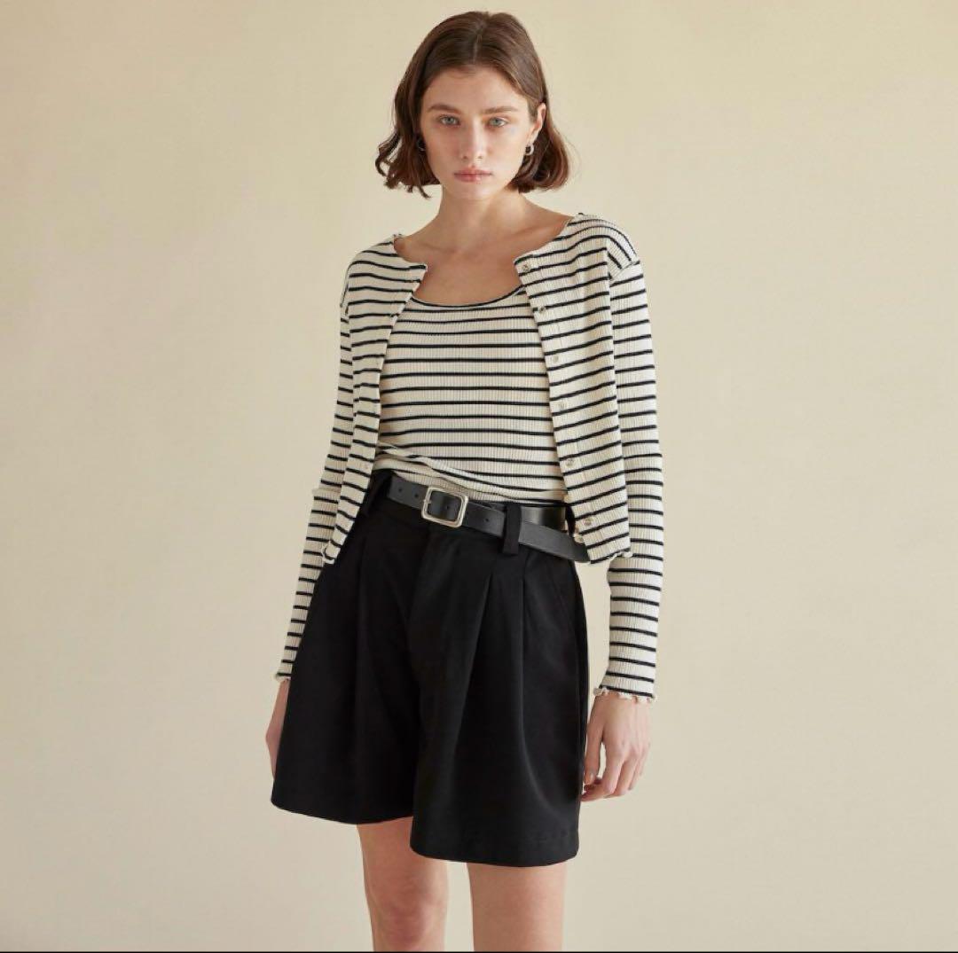 極美品 SEAROOMLYNN MultiボーダーRIB2wayカットソー - メルカリ