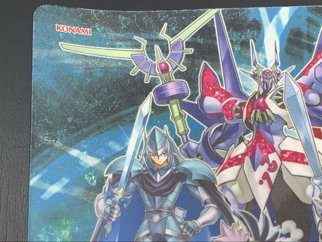 遊戯王 竜騎士ブラックマジシャンガール プレイマット 韓国 2014