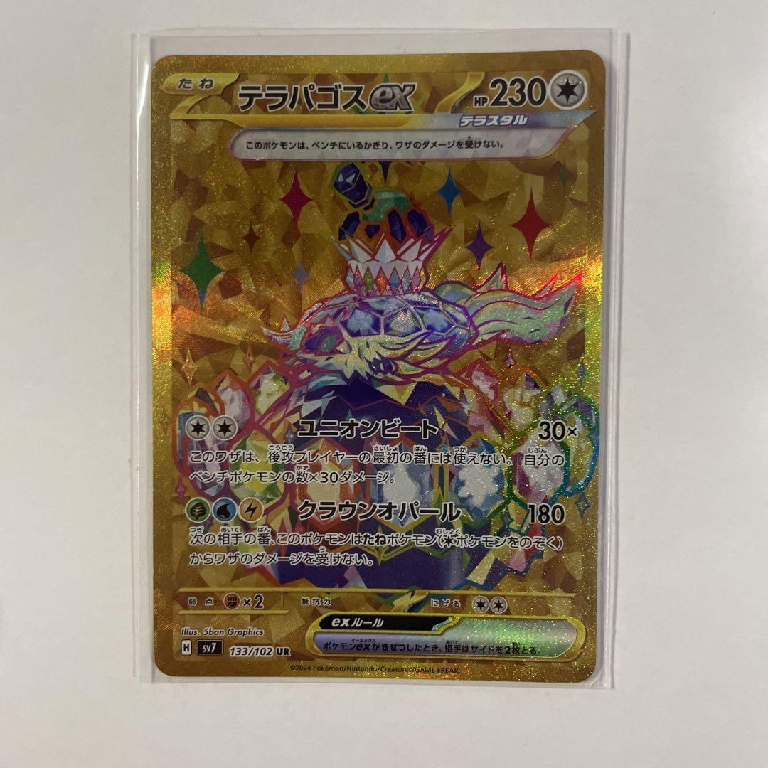 テラパゴス ex urポケモンカード - メルカリ テラパゴス ex urポケモンカード - メルカリ