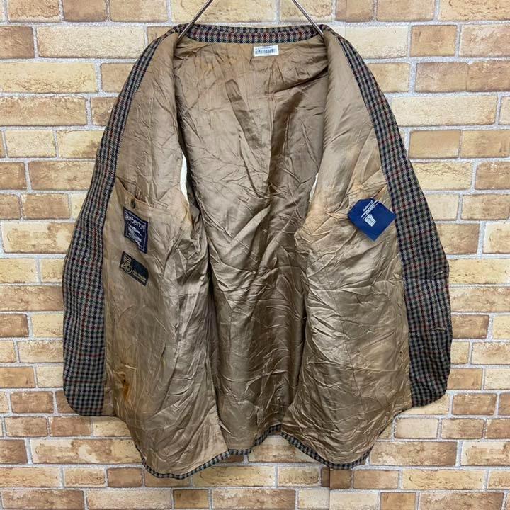 売り出し ○バーバリー○テーラードジャケット ウール シングル ...