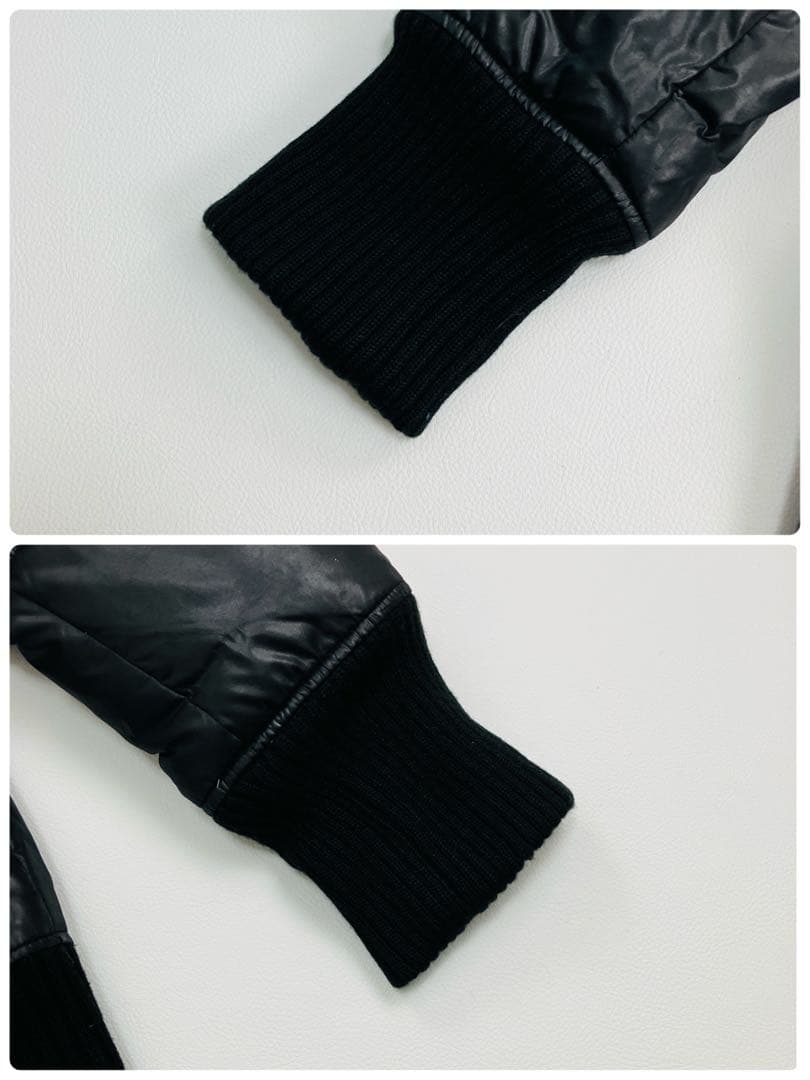 Buffalo Bobs ダウンジャケット Y2K リアルファー 光沢 M Buffalo Bobs ダウンジャケット Y2K リアルファー 光沢 M