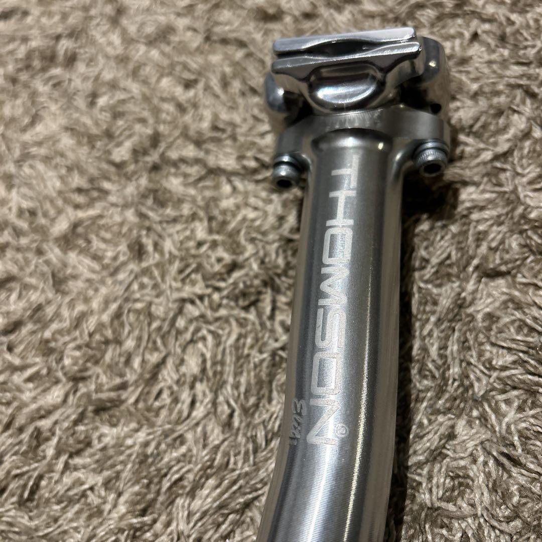 Thomson Elite シートポスト 27.2×330 シルバー