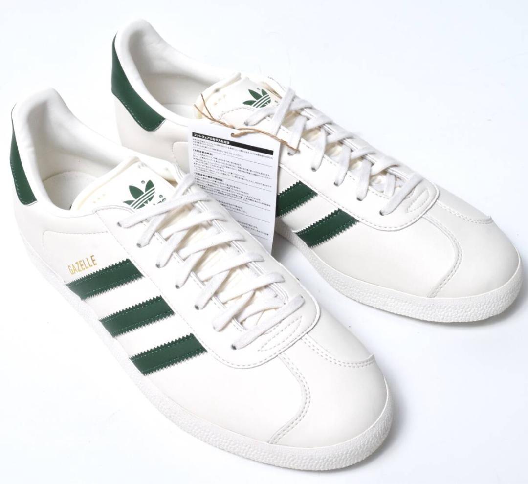 未使用 アディダス GAZELLE ガゼル 29 ホワイト ID6114