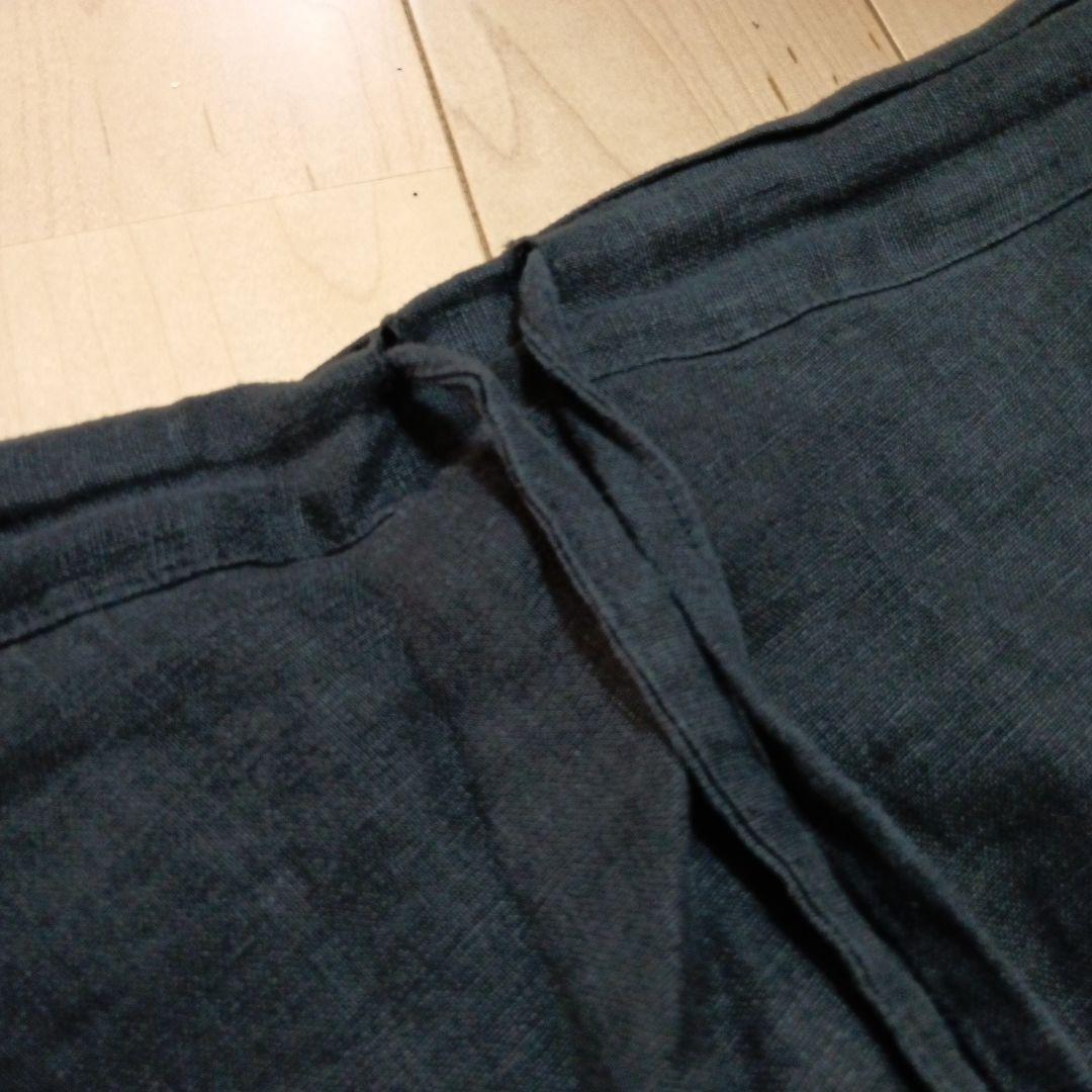 ソウソウ SOUSOU ゆったりパンツ 富士 麻 М 黒 - メルカリ