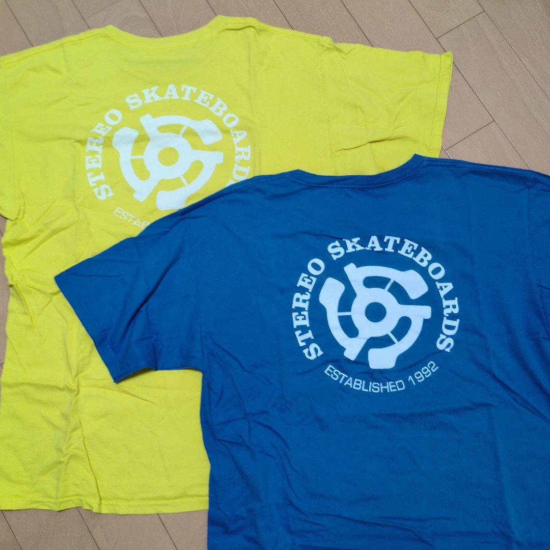 Stereo Skateboards Tシャツ 2色セット