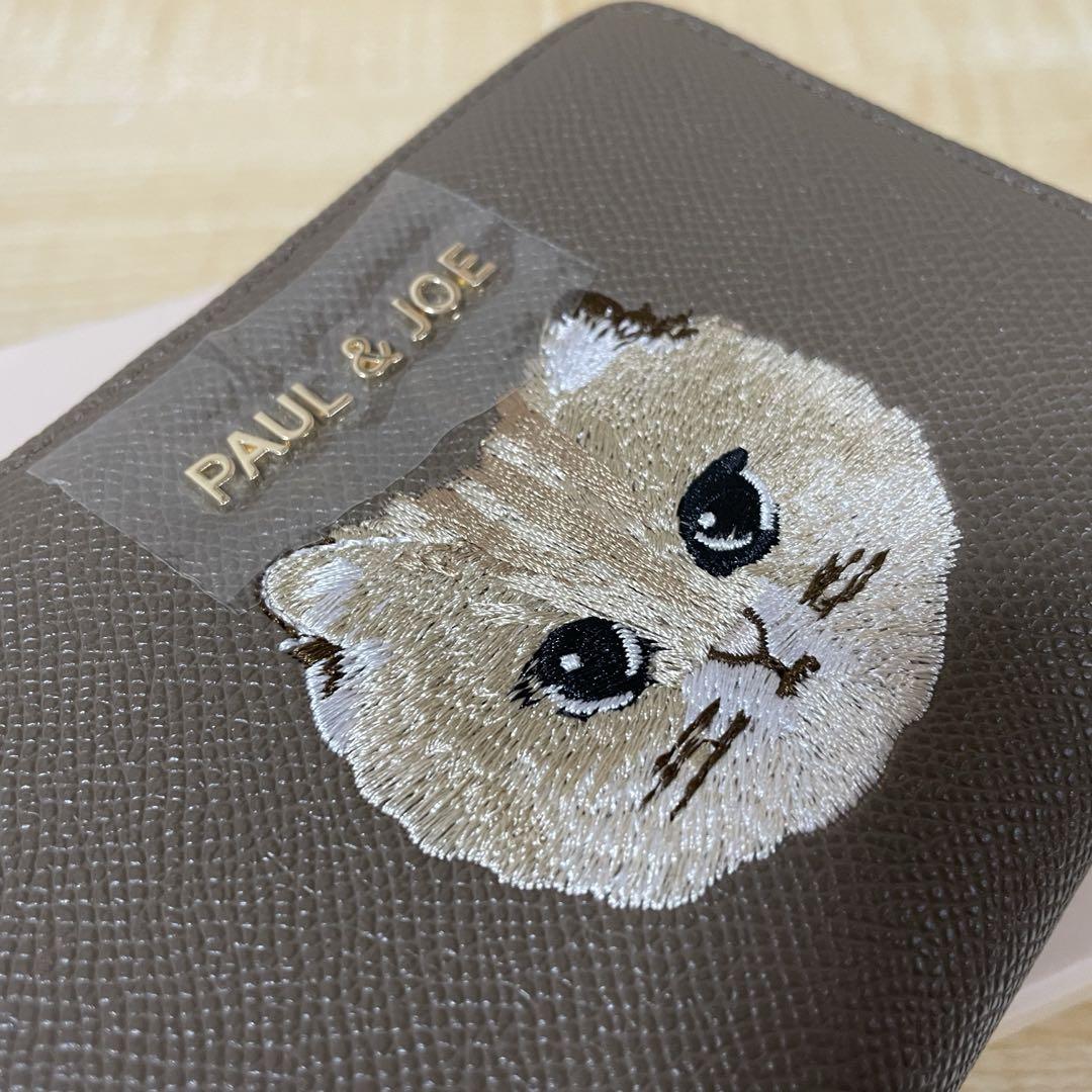 新品 ポール＆ジョー アクセソワ 折り財布 ブラウン ヌネット