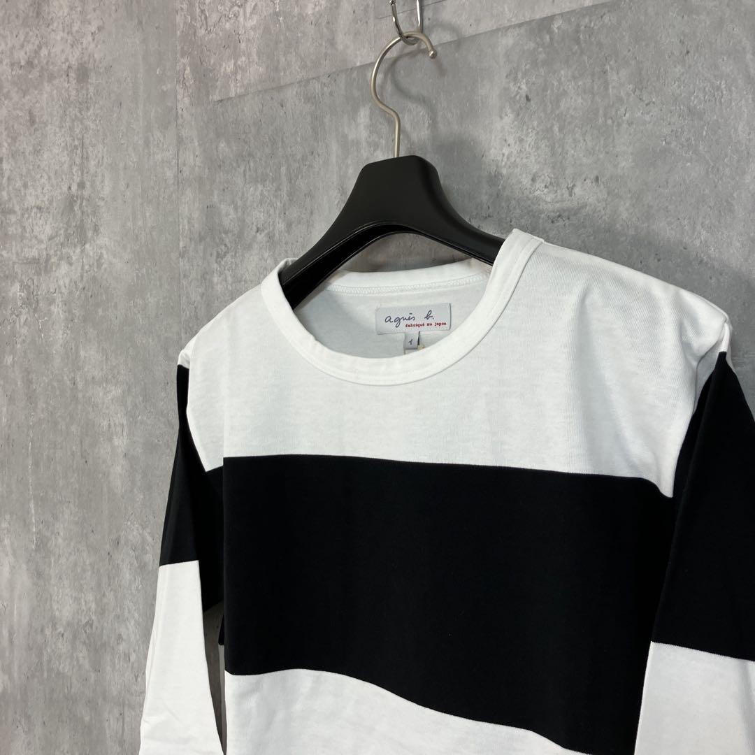 新品 agnès b. 24SS ボーダートップス 1