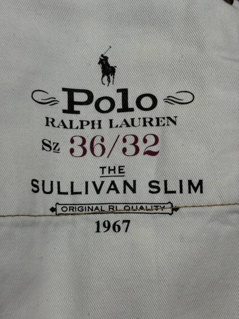 ポロ ラルフローレン SULLIVAN SLIM セルビッチ デニムパンツ 濃紺