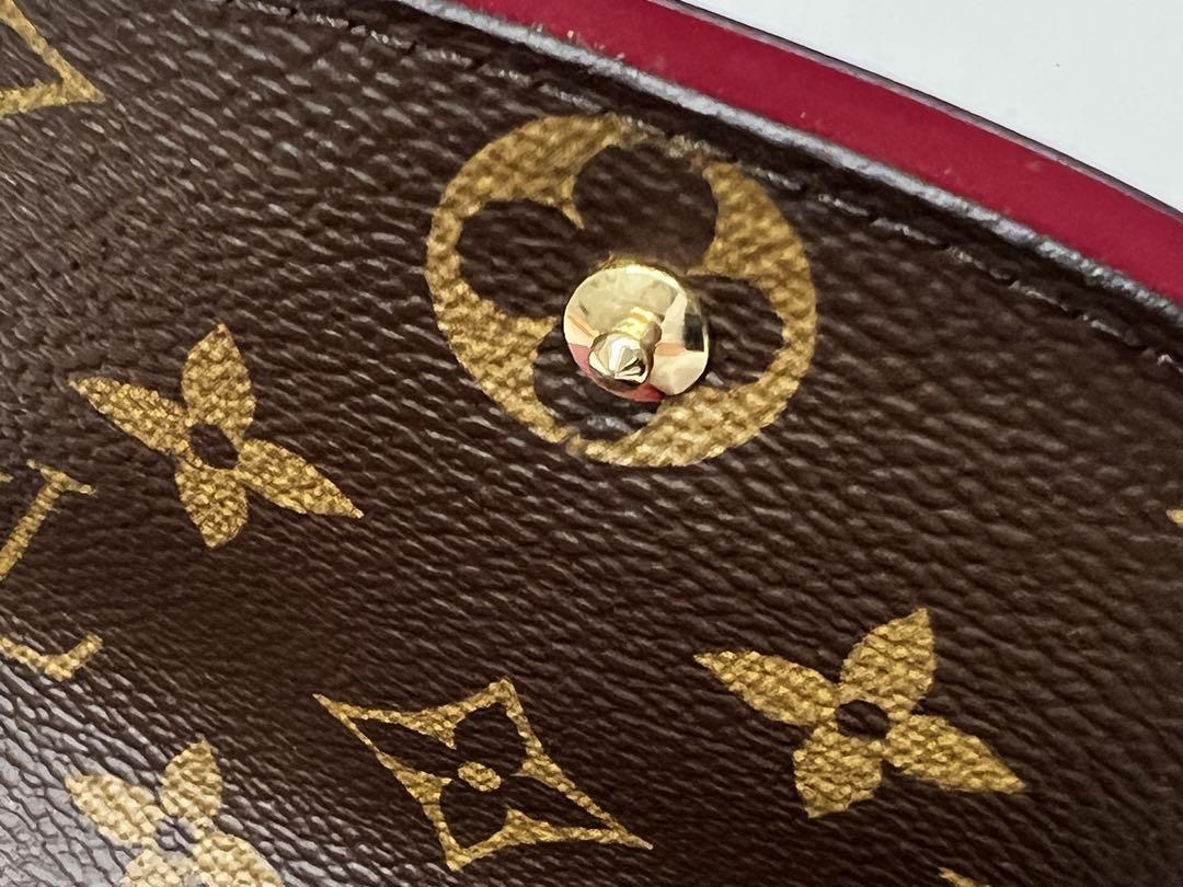 【超美品】ルイヴィトン　三つ折り財布　ポルトフォイユ　フューシャ