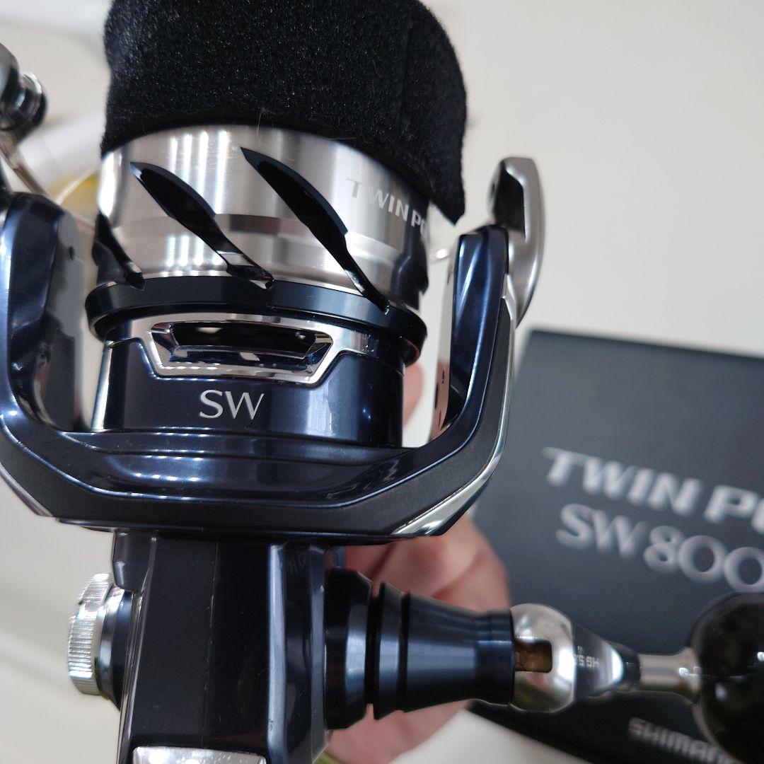 【美品】SHIMANO ツインパワーSW 8000HG スピニングリール