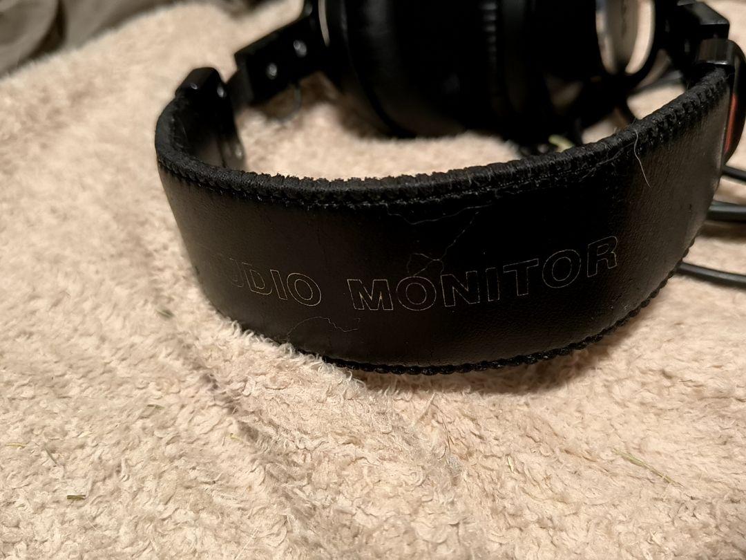 値下げ不可 Sony MDR-900ST モニターヘッドホン 6.3mm変換器付