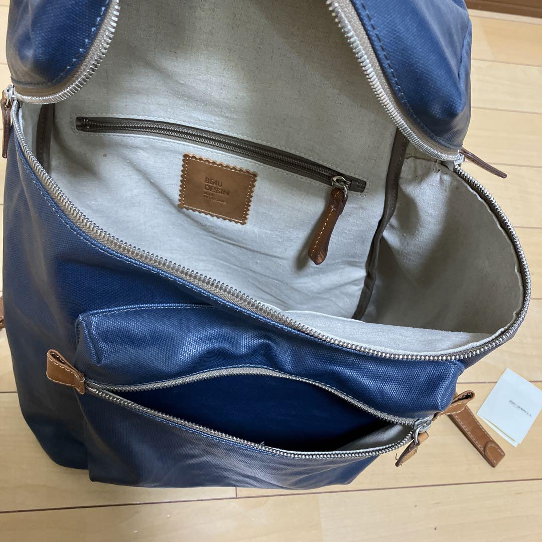 ボーデッサン　BEAU DESSIN リュック　ネイビー