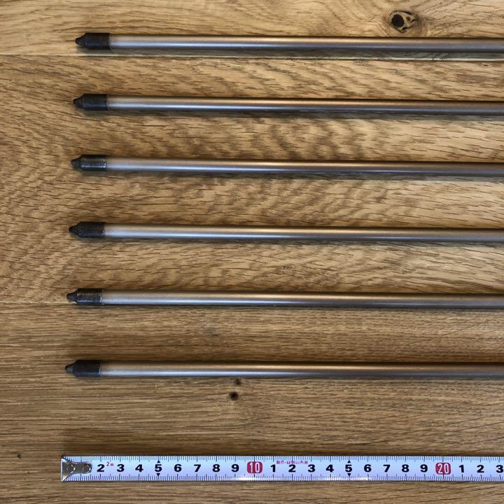 ブラウン系新到着 弓道 矢 97cm 30g「EASTON 2015」矢筒付き 送料込み