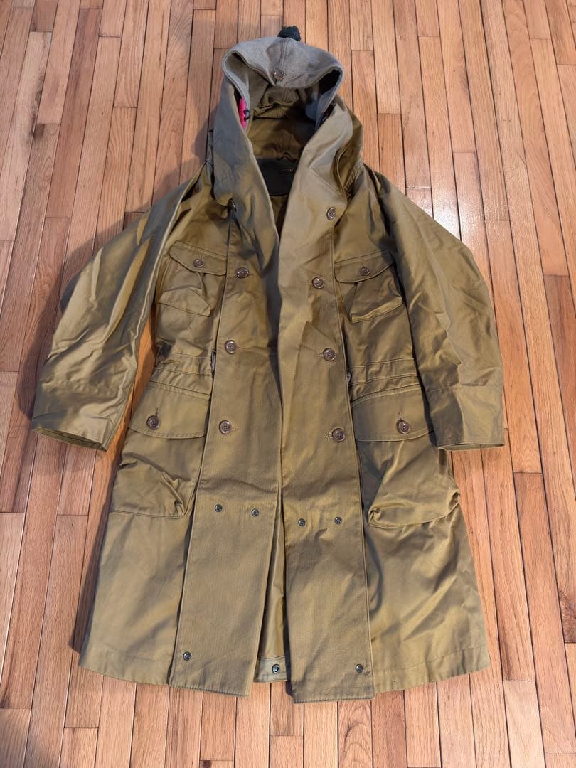 キャピタル TRAGGLEトールリングコート M kapitalM KAPITAL WWW_SHINETEETH_COM