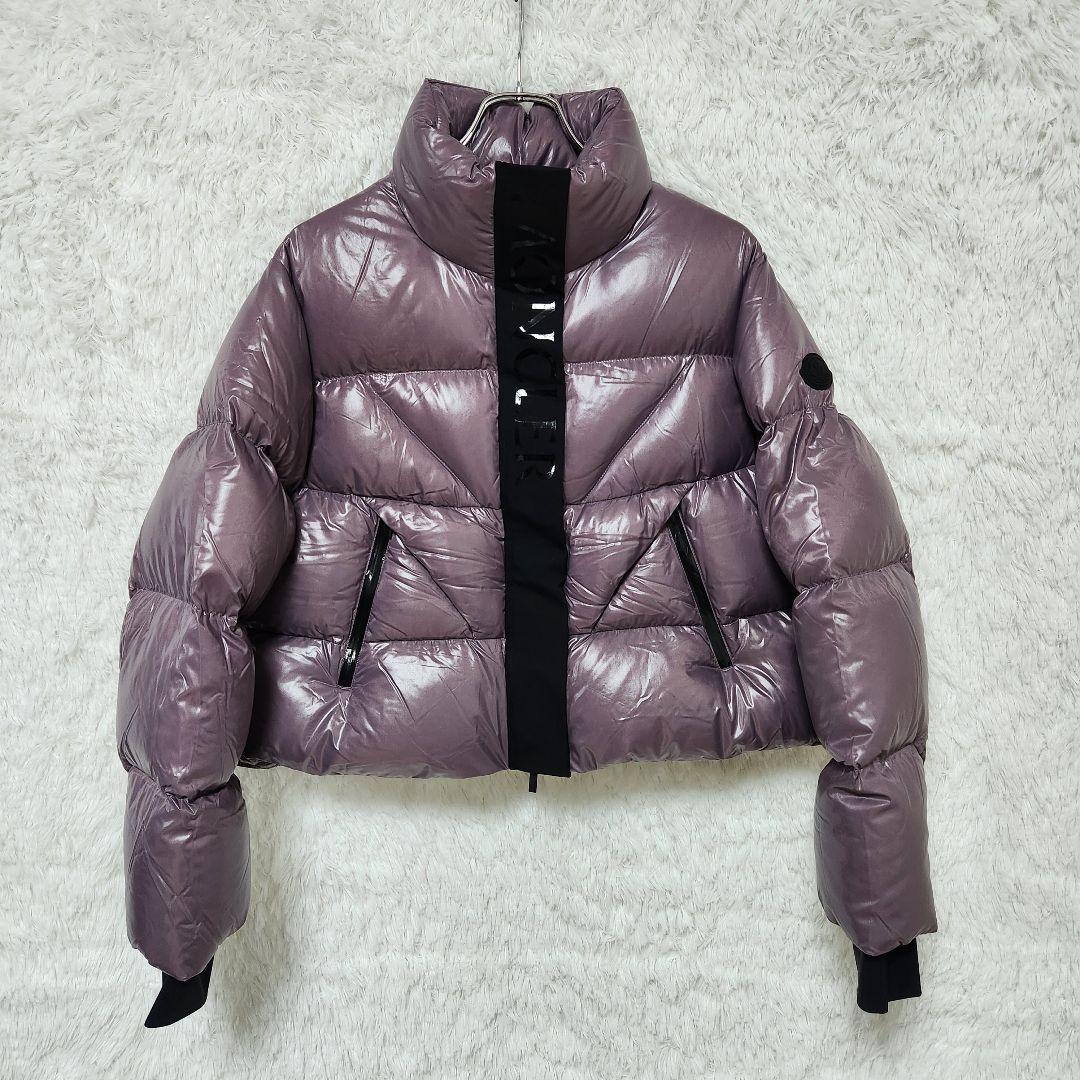 新品 MONCLER モンクレール CLARET ダウン ジャケット ロゴ 新品 MONCLER モンクレール CLARET ダウン ジャケット ロゴ