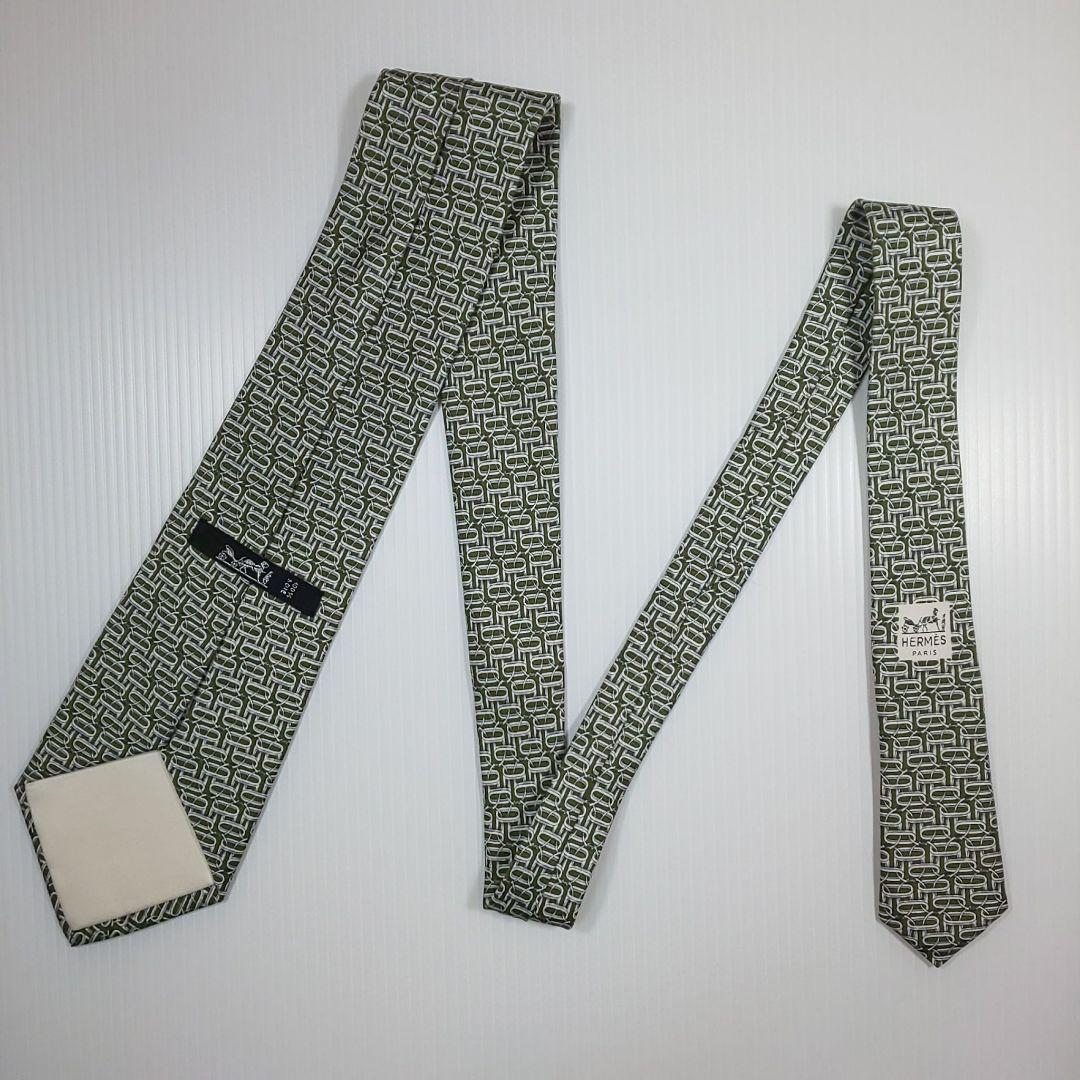 【極美品】 HERMES エルメス ネクタイ