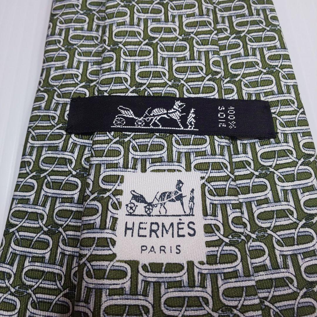 【極美品】 HERMES エルメス ネクタイ