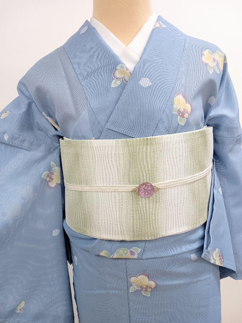 洗える夏着物 絽の小紋