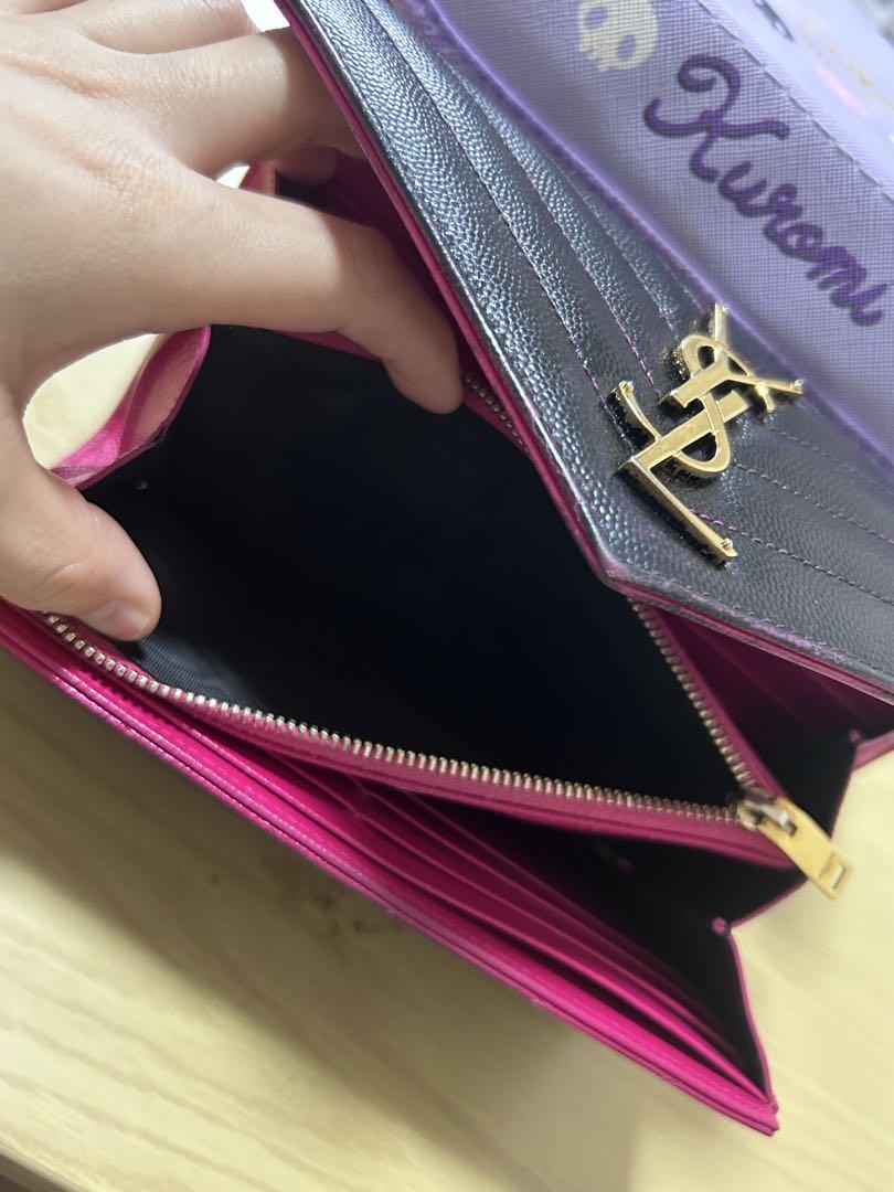 SAINT LAURENT ブラック長財布