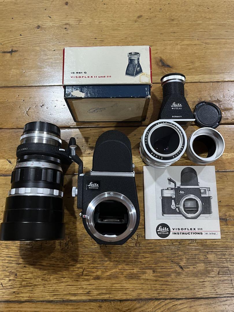 Leitz(Leica) : Visoflex Ⅲ ライカ ビゾフレックス LEICA(ライカ) VISOFLEX III ビゾフレックス III 取扱説明書