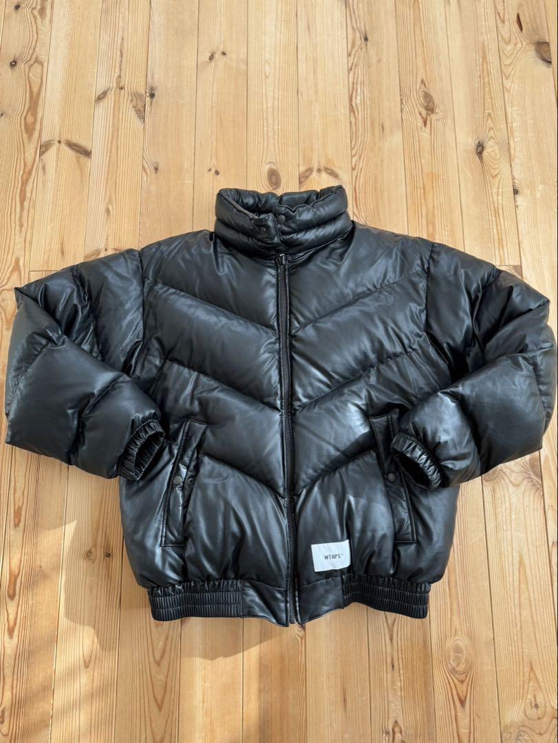 WTAPS レザーダウンジャケット