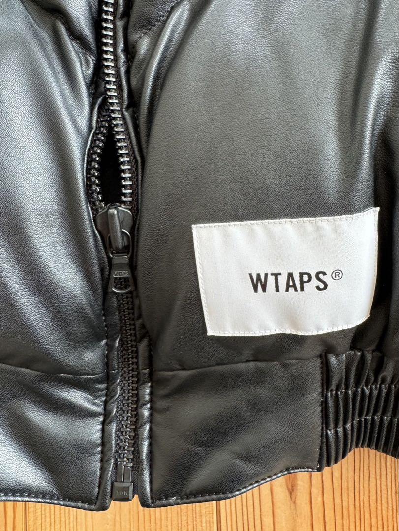 WTAPS レザーダウンジャケット