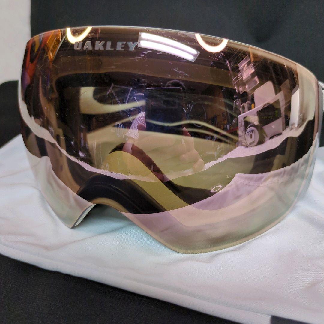 OAKLEY /オークリー ゴーグル フライトデッキ ピンクレンズ　フレームレス