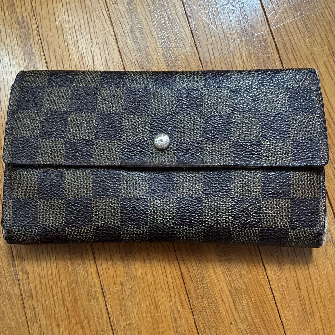 ルイ・ヴィトン ダミエ 三つ折り財布*✩⁺˚