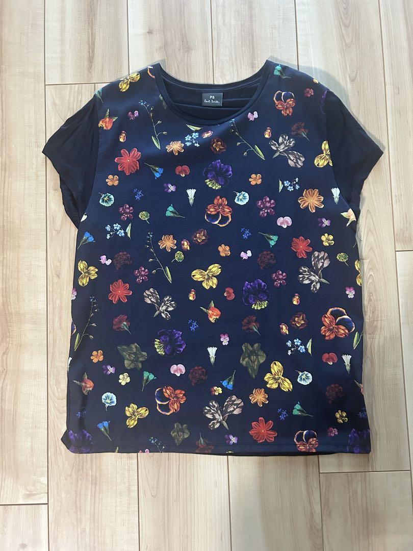 Paul Smith 半袖 フラワープリント カットソー ポールスミス