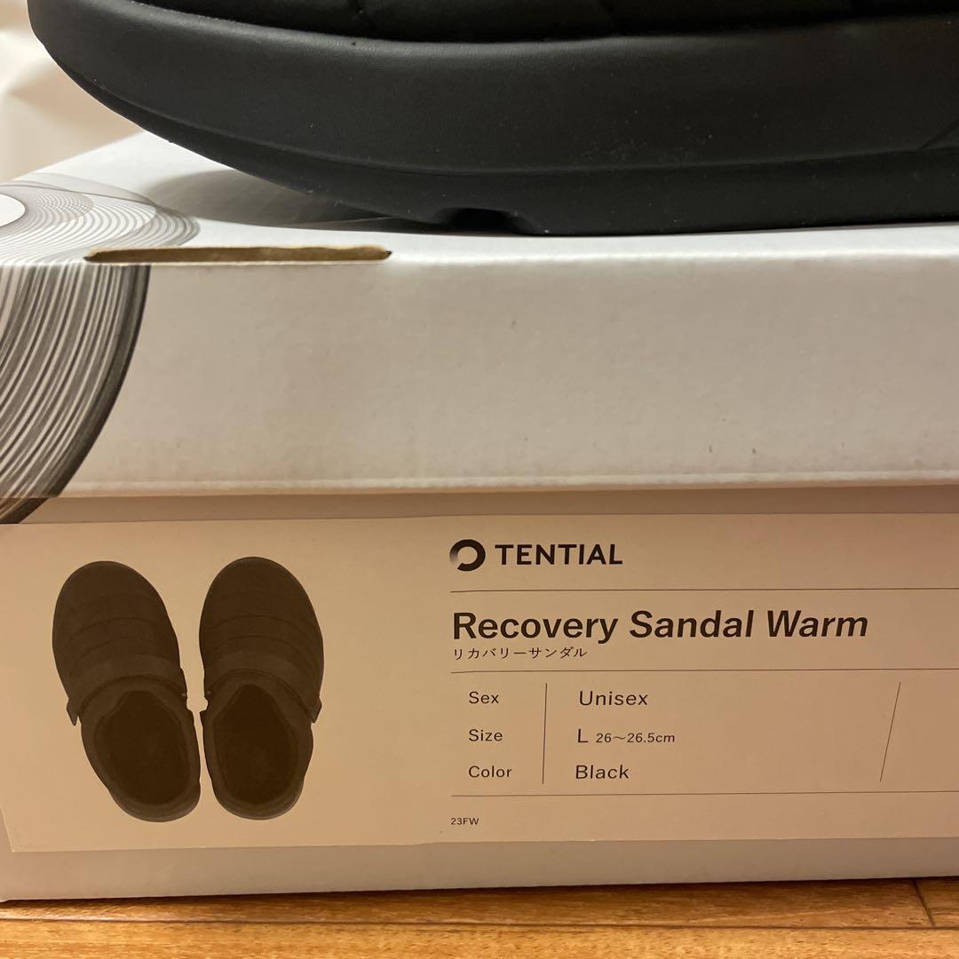 TENTAIL Recovery Sandal Warm 黒