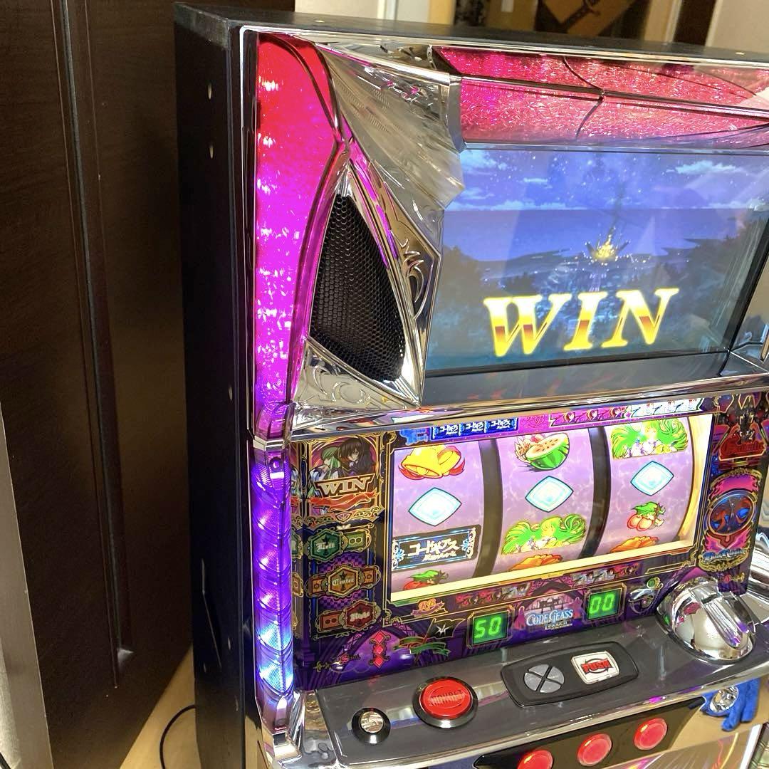 希少！ パチスロ コードギアス 反逆のルルーシュ 実機 白ロム搭載機 直撃可能！ 希少！ パチスロ コードギアス 反逆のルルーシュ 実機 白ロム