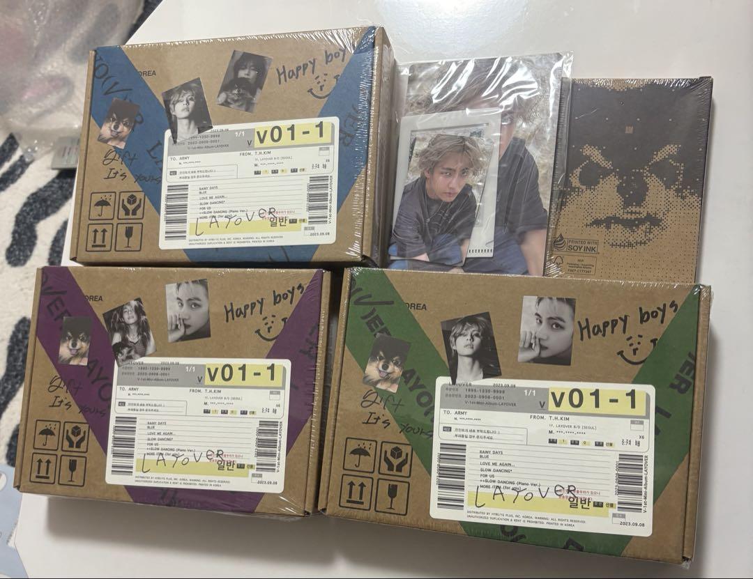 V Layover(Set)+Layover WeverseAlbums Set