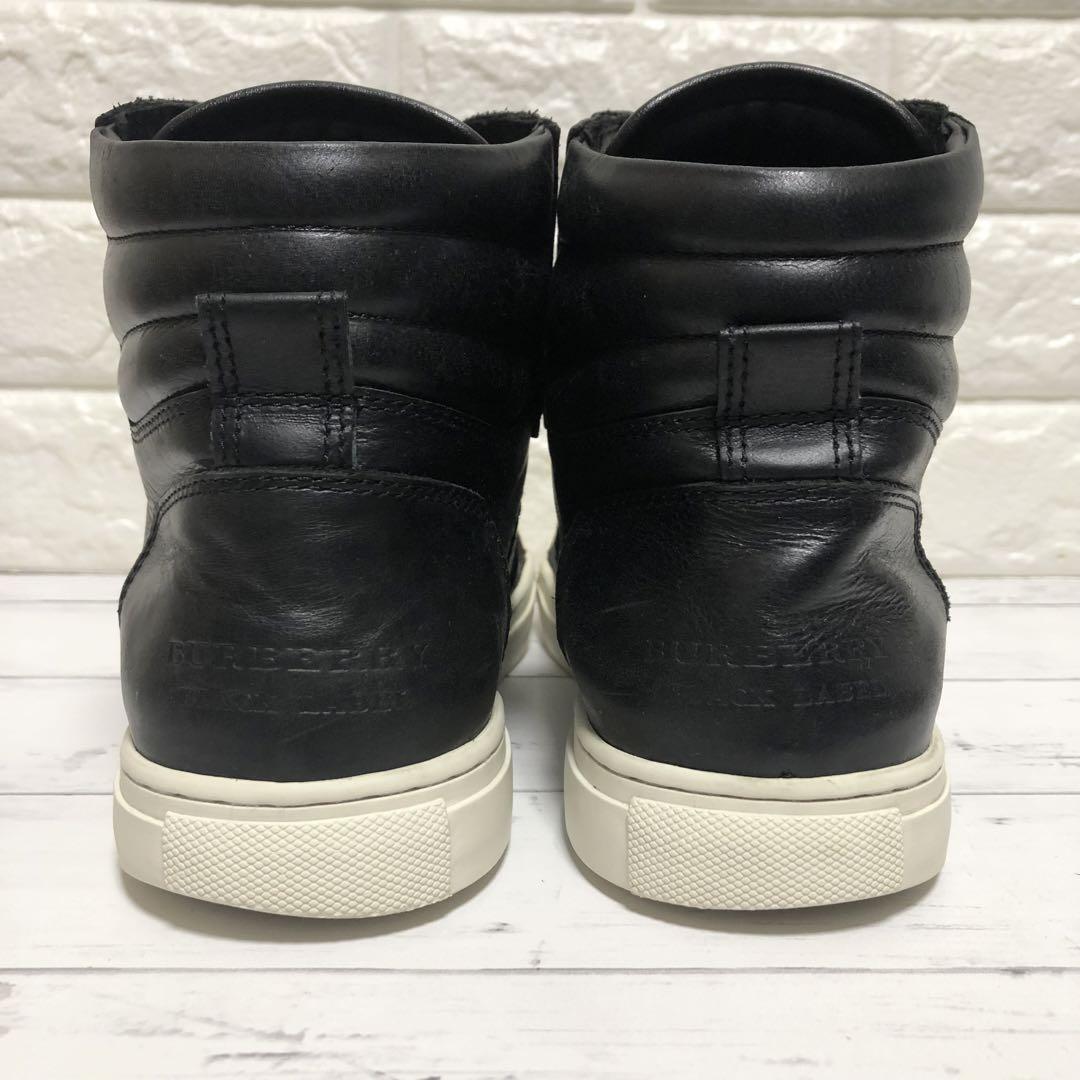 BURBERRY BLACK LABEL ブラックスニーカー
