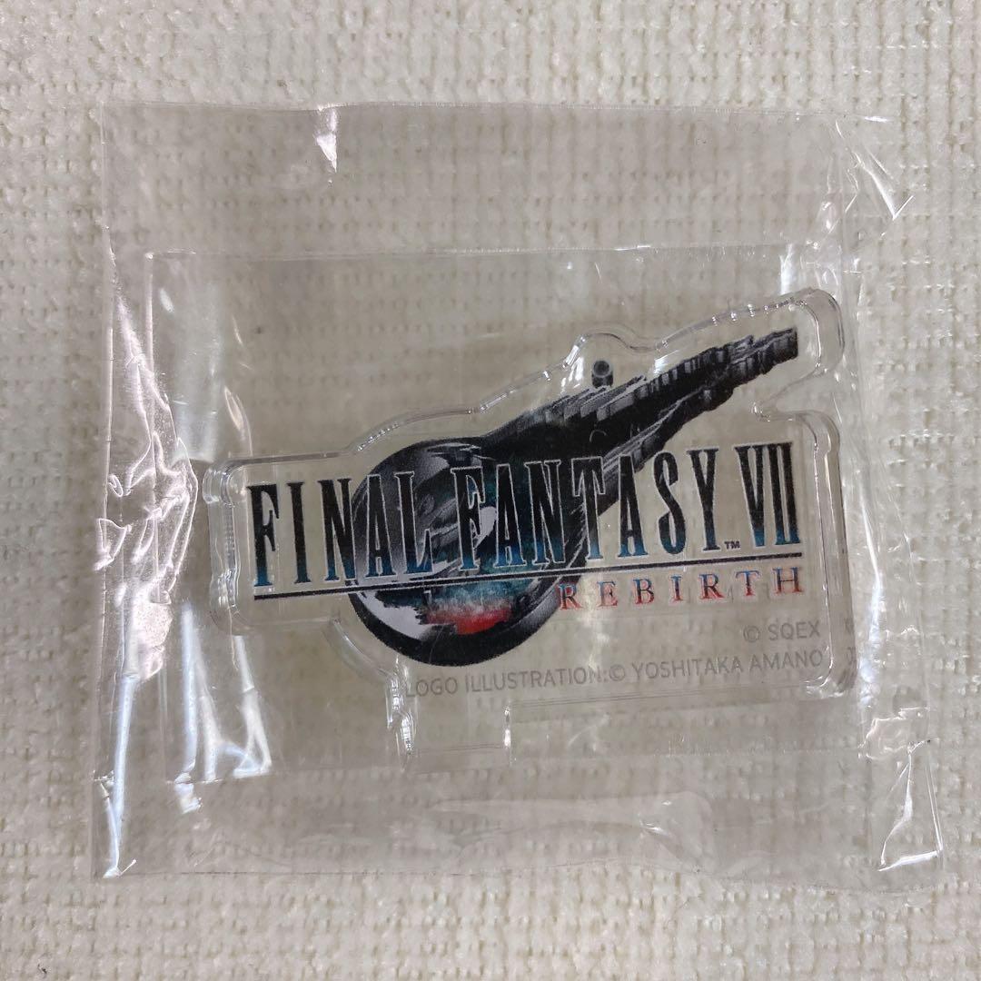 ファイナルファンタジーVII リバース FF7 ロゴアクリルスタンド ファイナルファンタジーVII リバース FF7 ロゴアクリルスタンド