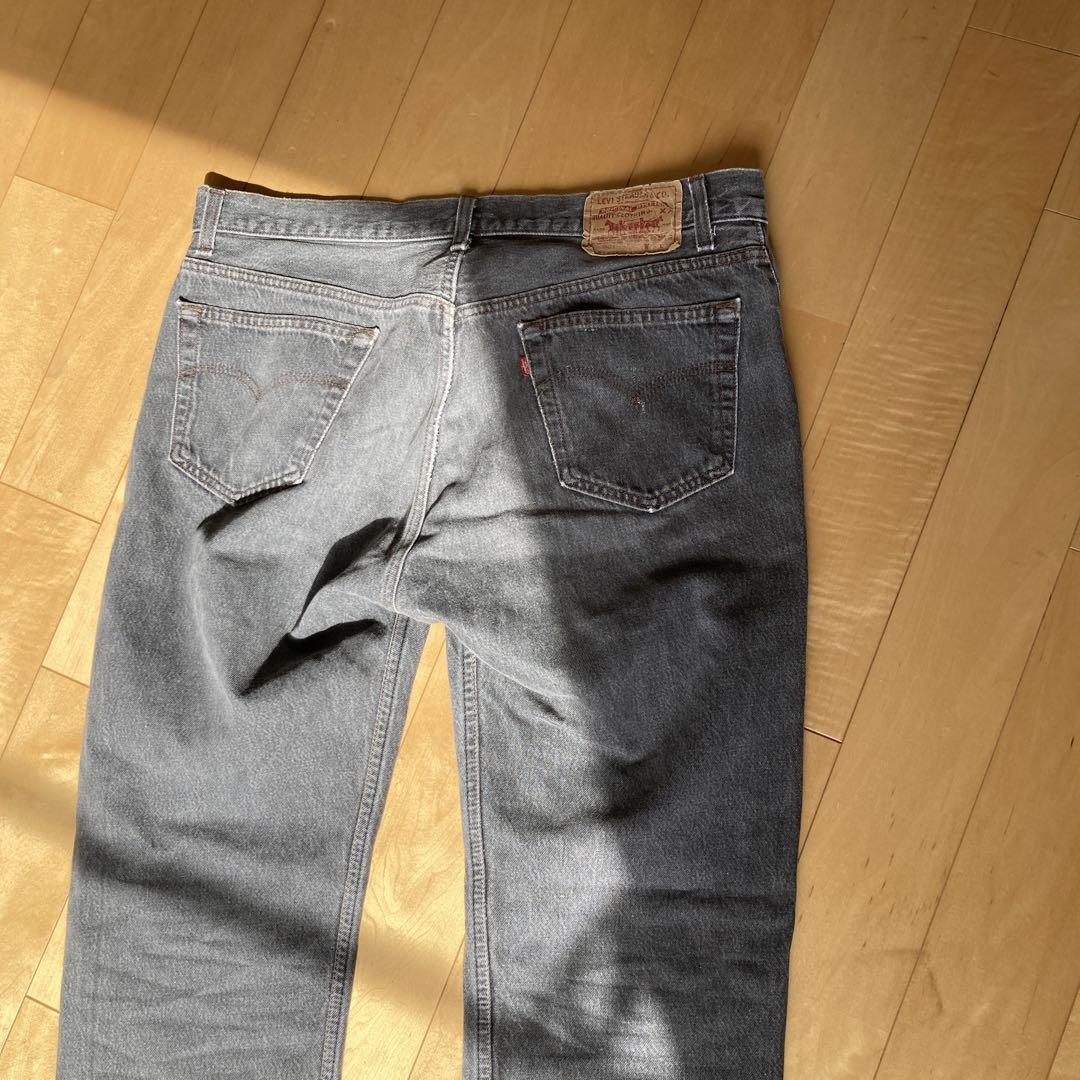 00s USA Levi 先染めブラック リーバイス 501 W36 L30
