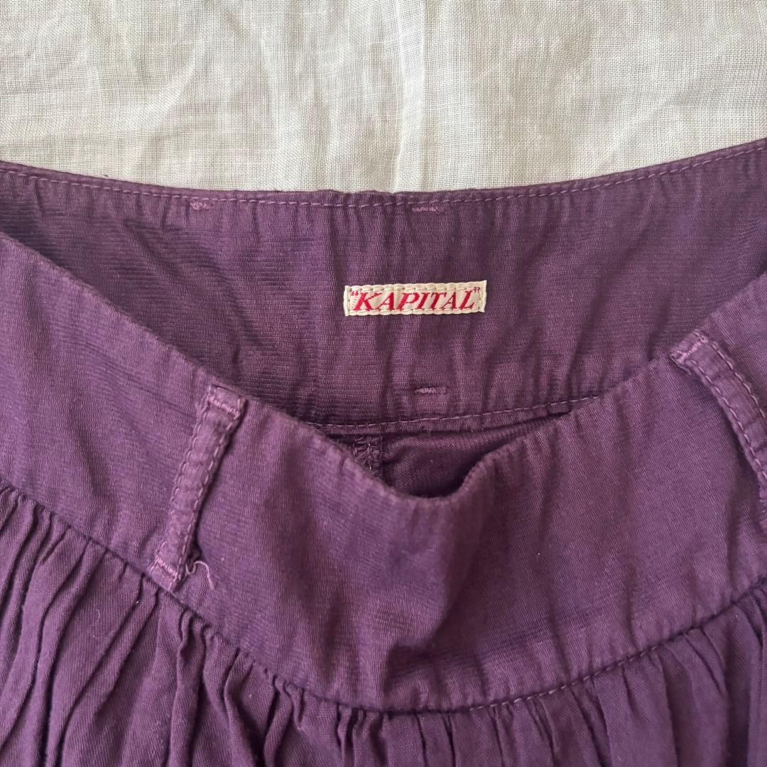 キャピタル ：国産 児島スカート風キュロット キャピタル ：国産 児島スカート風キュロット