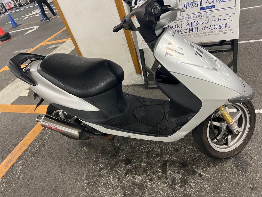 セピアzz 不動車　原付車体