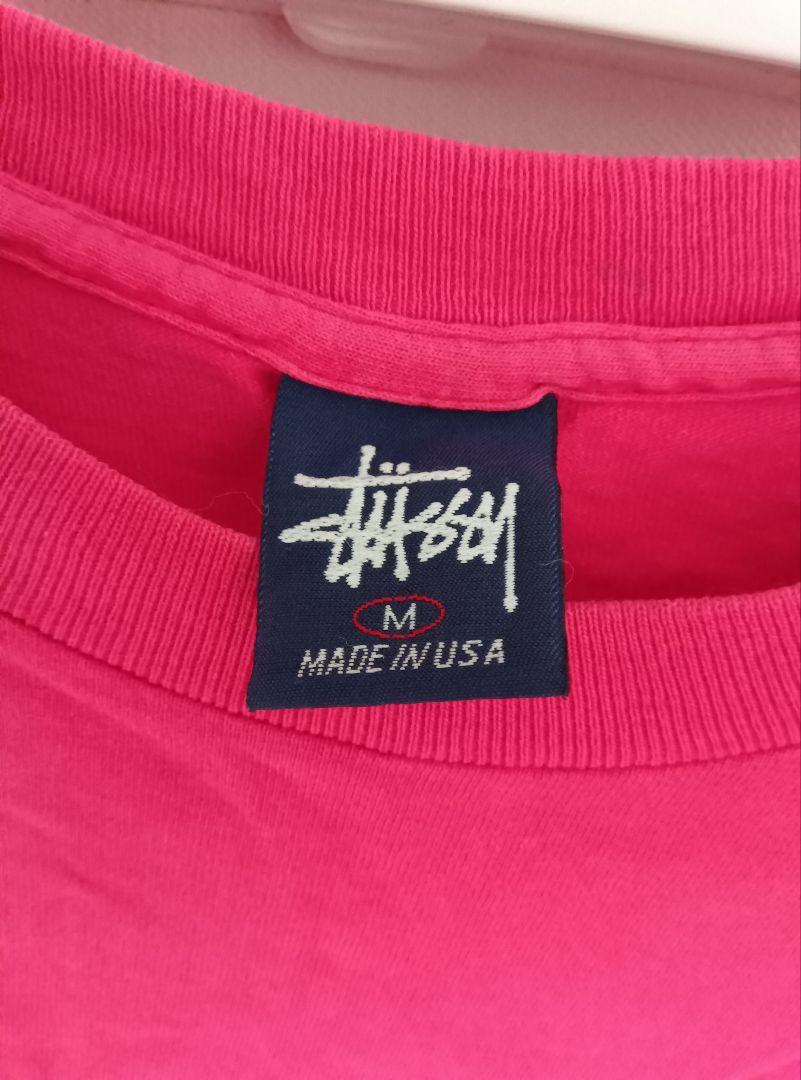 STUSSY INTERNATIONAL Tシャツ Mサイズ レッド　アメリカ製