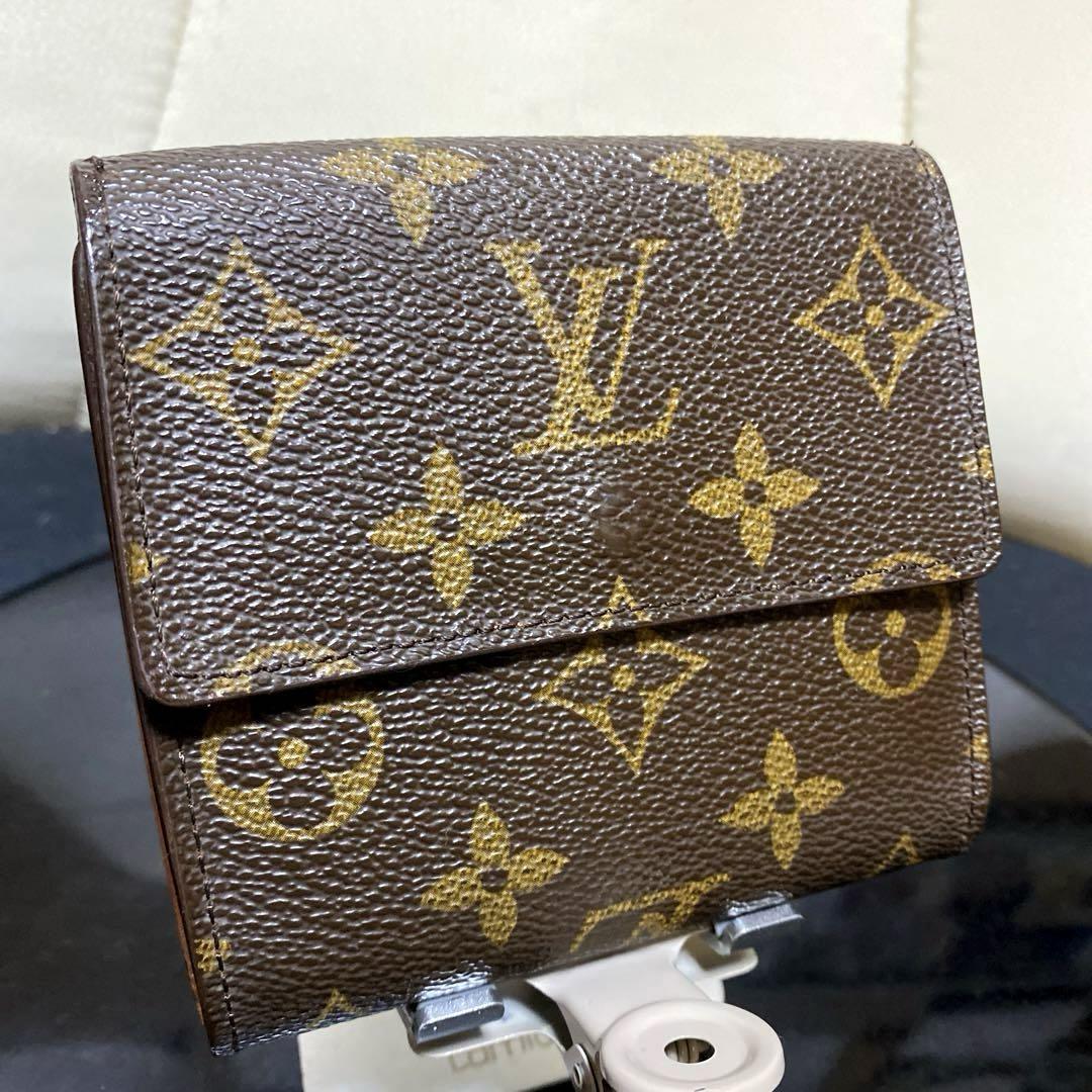 ⑧★優良品/在庫セール♪モノグラム Wホック折財布