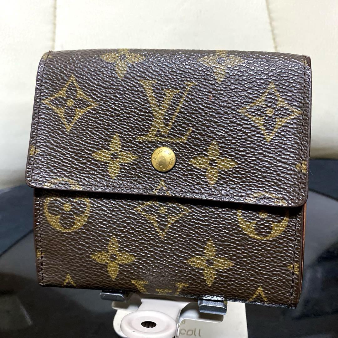 ⑧★優良品/在庫セール♪モノグラム Wホック折財布